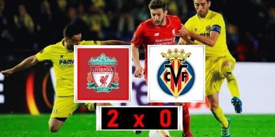 Gols de Liverpool x Villarreal pela Champion League