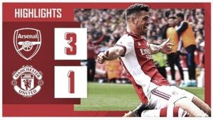 Cristiano Ronaldo atinge marca histórica, mas Manchester United perde por 3 x 1 para o Arsenal