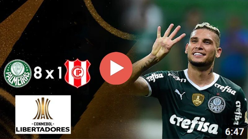 Gols de Palmeiras e Independiene Petroleiro: Verdão leva gol no início e goleia por 8 x 1