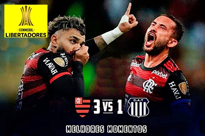 Gols e melhores momentos de Flamengo x Talleres pela Libertadores