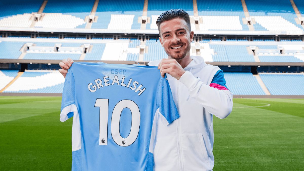 Manchester City: Jack Grealish perto de assinar patrocínio de ‘sete dígitos’ com marca de luxo italiana