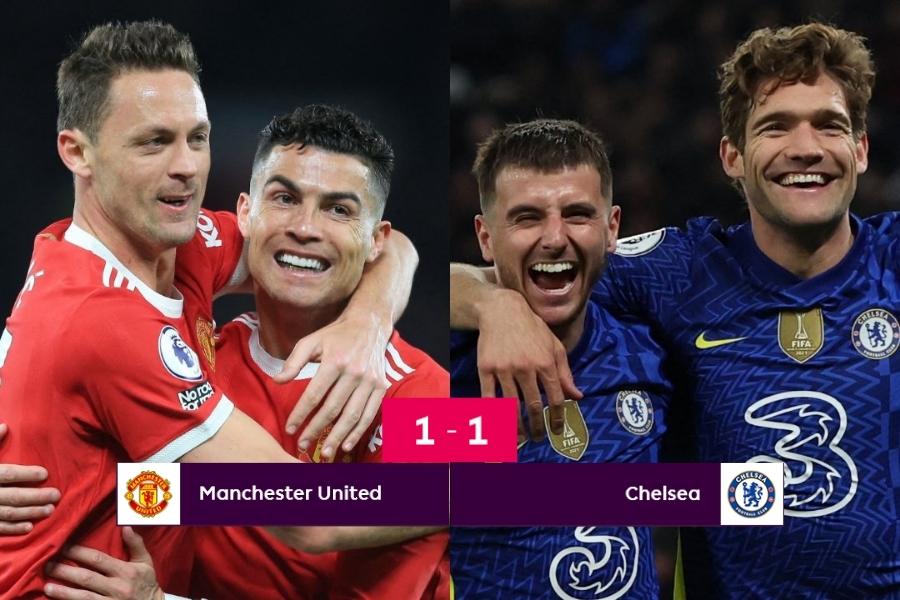 Manchester United x Chelsea- Melhores momentos: Cristiano Ronaldo salva o United com empate