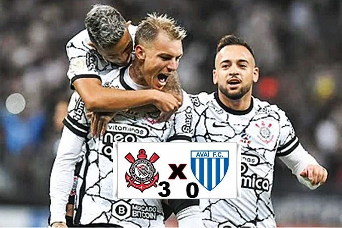 Melhores momentos e gols de Corinthians 3 x 0 Avaí pelo Campeonato Brasileiro