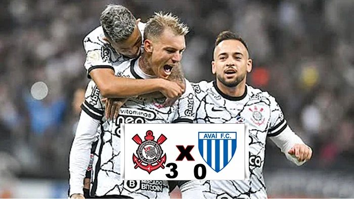 Gols de Corinthians x Avaí: Timão vence o Avaí por 3 x 0 com três gols de Róger Guedes