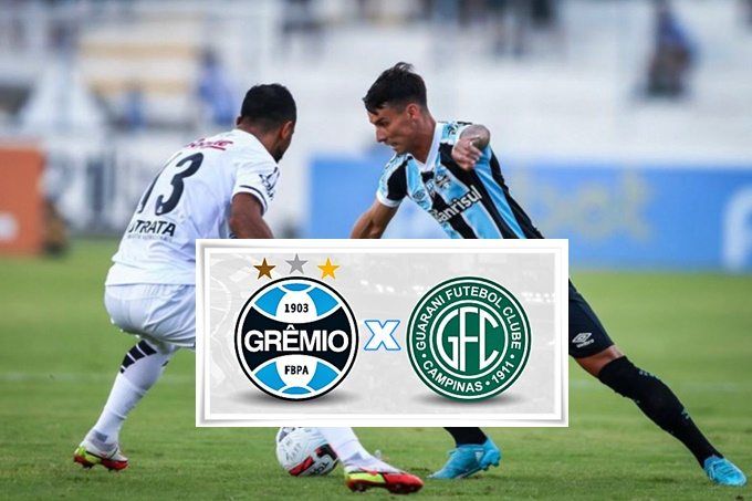 Onde assistir Grêmio x Guarani ao vivo pelo Brasilierão Série B - Imagem Twitter Grêmio