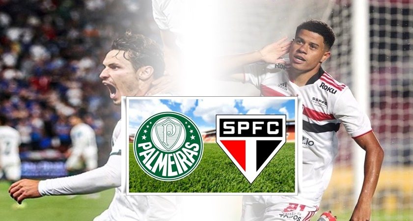 PALMEIRAS X SÃO PAULO AO VIVO COM IMAGENS - JOGO DE HOJE - ASSISTA