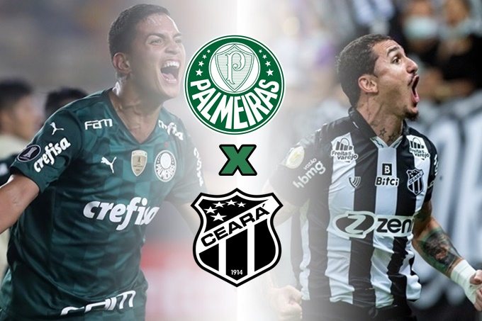 Onde assistir Palmeiras x Ceará ao vivo e online pelo Campeonato Brasileiro - Divulgação Futebol ao Vivo