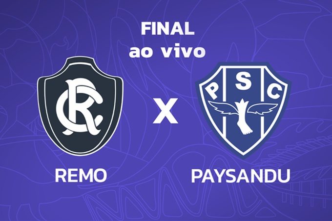 Onde assistir Remo x Paysandu ao vivo na Final do Paraense - Divulgação