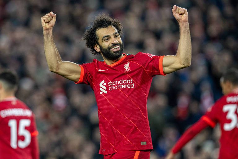 Na atual temporada, Salah é peça fundamental do Liverpool. (Foto: Reprodução)