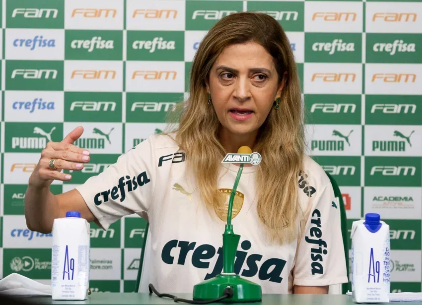 Leila Pereira dá declaração polêmica sobre nova camisa do Palmeiras exclusiva para sócios