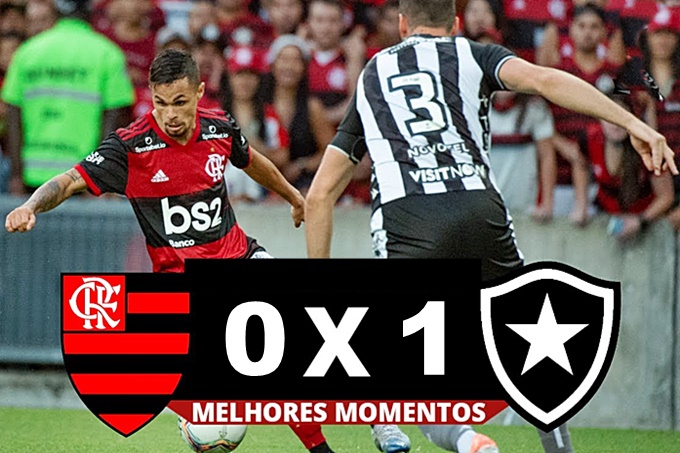 Gol e Melhores Momentos Brasileirão Flamengo 0 x 1 Botafogo