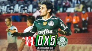 Gols do Palmeiras na Libertadores: Verdão goleia o Independiente Petrolero por 5 x 0 com hat-trick de Raphael Veiga