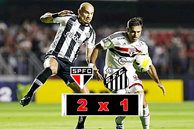 Gols e melhores momentos de São Paulo 2 x 1 Santos no Morumbi pelo Brasileirão 