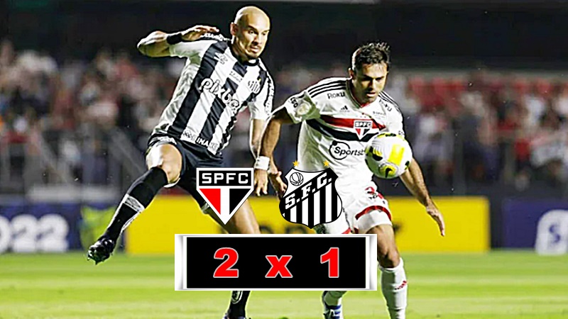 Gols de São Paulo x Santos pelo Brasileirão: Tricolor vence o Peixe por 2 x 1 no Morumbi