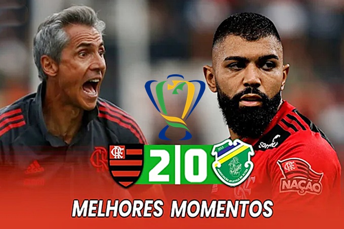 Melhores momentos e gols de Flamengo 2 x 0 Altos pela Copa do Brasil