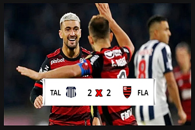 Melhores momentos e gols de Flamengo e Talleres pela Copa Libertadores