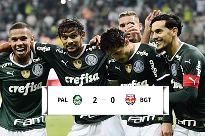 Melhores momentos e gols de Palmeiras 2 x 0 Bragantino pelo Campeonato Brasileiro
