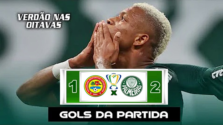 Palmeiras vence a Juazeirense por 2 x 1 e avança às oitavas da Copa do Brasil