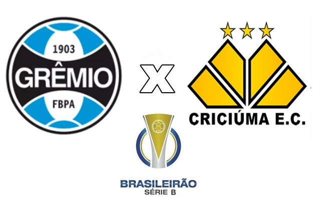 Onde assistir Grêmio x Cricuma ao vivo na TV e online pelo Brasileirão Série B