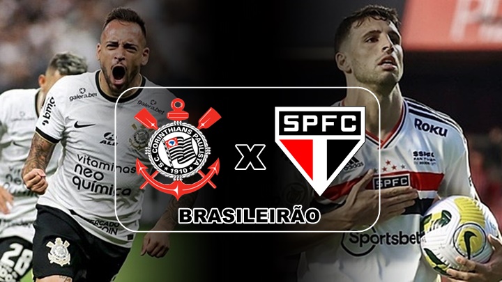Onde assistir ao vivo Corinthians x São Paulo ao vivo pelo Campeonato Brasileiro