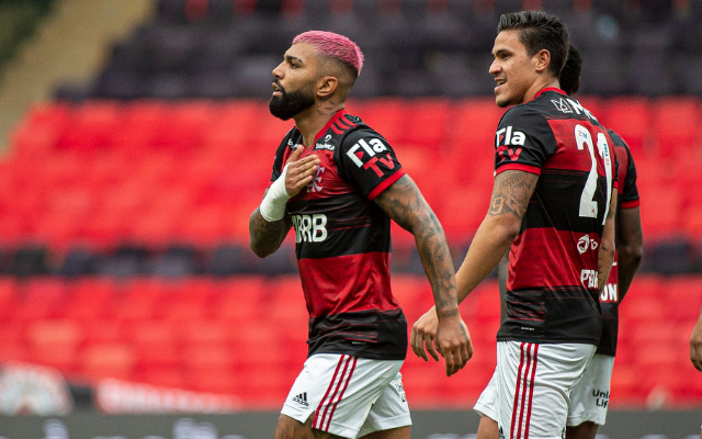 Pelo Flamengo, Gabigol e Pedro disputam a vaga de centroavante desde 2020. (Foto: Reprodução)