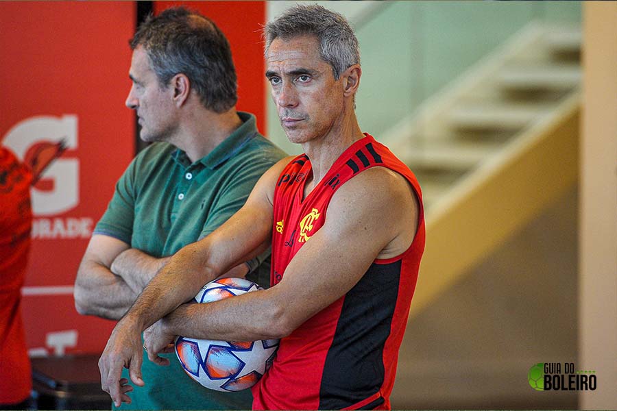 Paulo Sousa vive forte pressão sob o comando técnico do Flamengo. (Foto: Reprodução)