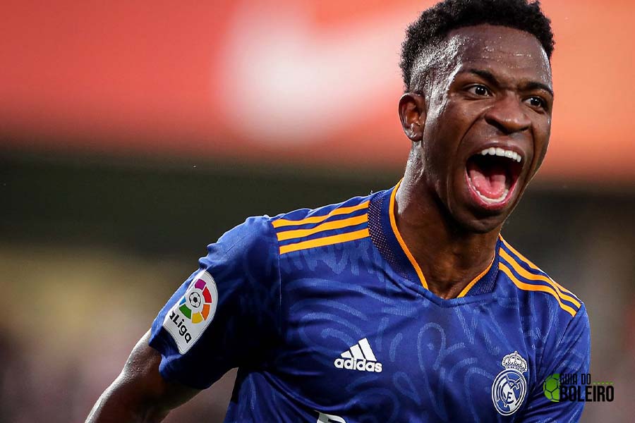 Vinícius Júnior deve jogar hoje pelo Real Madrid. (Foto: Reprodução)