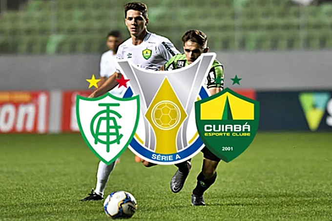 América Mineiro x Cuiabá ao vivo pelo Campeonato Brasileiro, neste sábado, 04 de junho