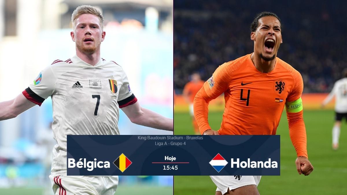 Bélgica x Holanda ao vivo onde assistir na TV e online ao jogo da Liga das Nações da UEFA