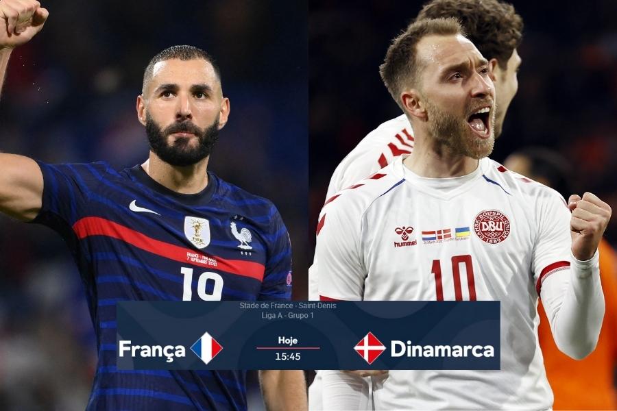 França x Dinamarca ao vivo nesta sexta-feira, 03 de Junho, a partida pela UEFA Nations League acontece no Stade de France, em Paris,