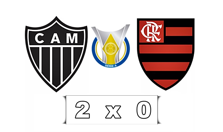 Gols de Atletico Mineiro 2 x 0 Flamengo pelo Campeonato Brasileiro