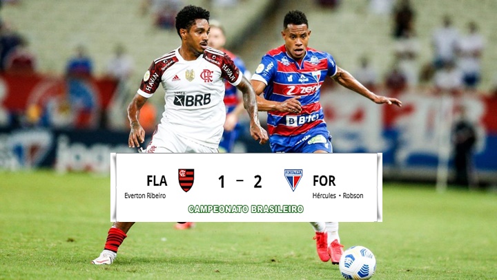 Gols e melhores momentos de Flamengo x Fortaleza pela nona rodada do Campeonato Brasileiro