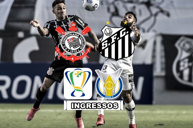 Ingressos para assistir Corinthians x Santos pela Copa do Brasil e Brasileirão na Néo Química