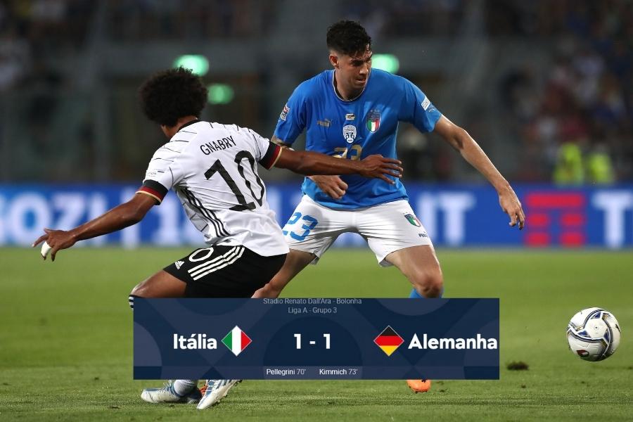 Itália x Alemanha melhores momentos Em jogo disputado, Seleções empatam em 1-1 pela Liga das Nações