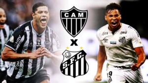 Atlético Mineiro x Santos ao vivo: onde assistir online ao jogo pelo Brasileirão no Mineirão