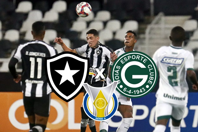 Onde assistir Botafogo x Goiás ao vivo e online neste segunda-feira pelo Campeonato Brasileiro