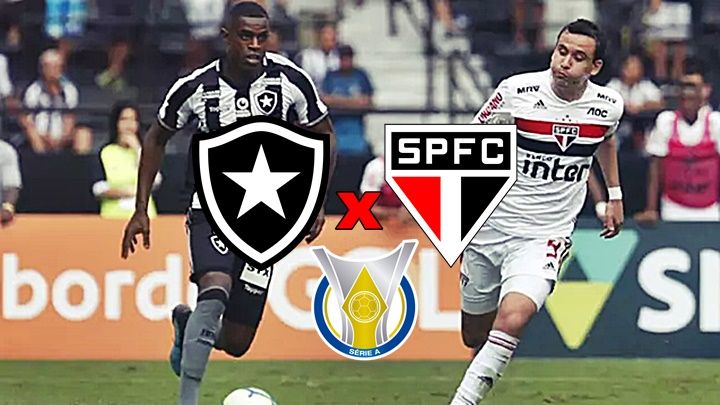 Onde assistir Botafogo x São Paulo ao vivo e online pelo Campeonato Brasileiro 2022.