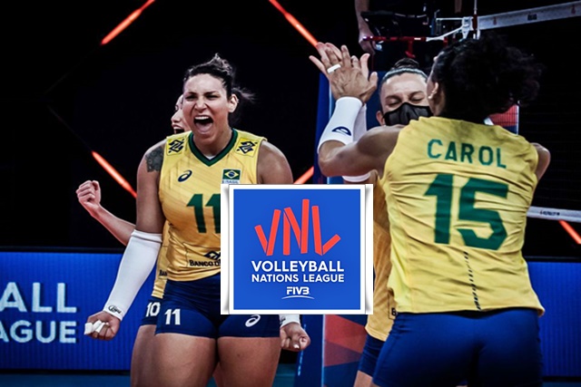 Onde assistir Brasil x Holanda ao vivo e online pela Liga das Nações de Vôlei Feminino