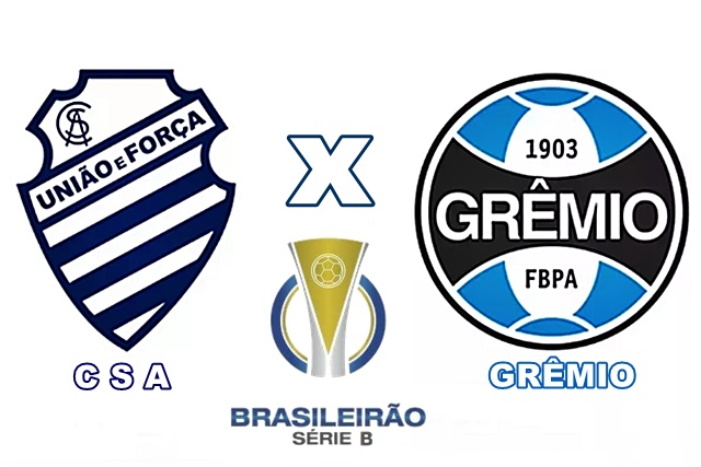 Onde assistir CSA x Grêmio ao vivo e online pela Série B do Brasileirão