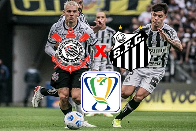 Onde assistir Corinthians x Santos ao vivo e online pelas oitavas de final da Copa do Brasil