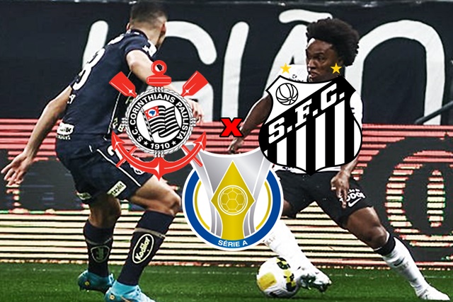 Onde assistir Corinthians x Santos ao vivo e online pelo Campeonato Brasileiro 2022