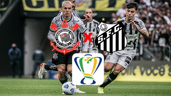 Onde assistir Corinthians x Santos ao vivo pelas oitavas de final da Copa do Brasil