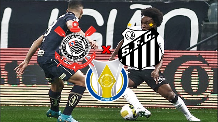 Onde assistir Corinthians x Santos ao vivo pelo Campeonato Brasileiro 2022