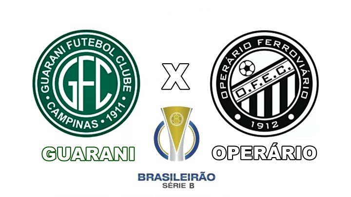 Onde assistir Guarani x Operário-PR ao vivo pela Série B do Campeonato Brasileiro