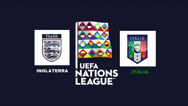 Inglaterra x Itália ao vivo: onde assistir online e na TV ao jogo da Liga das Nações UEFA