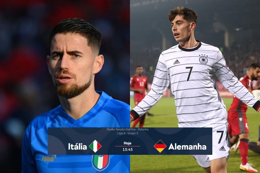 Onde assistir Itália x Alemanha ao vivo na UEFA Nations League