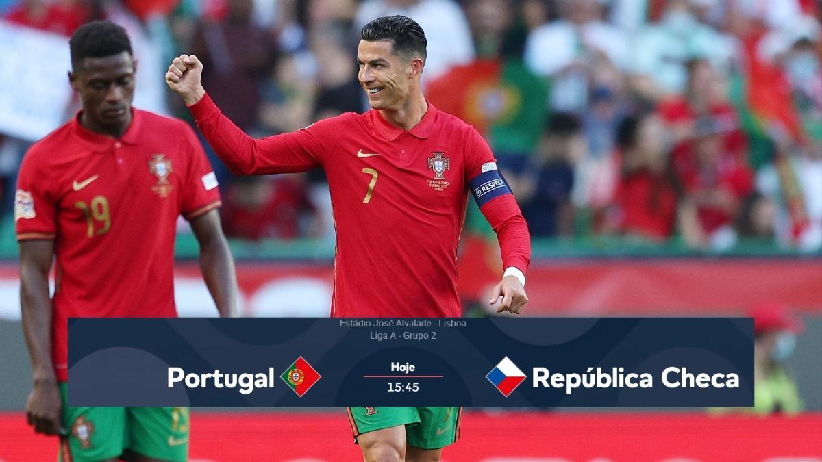 Portugal x República Tcheca ao vivo: onde assistir online e na TV ao jogo da Liga das Nações da UEFA