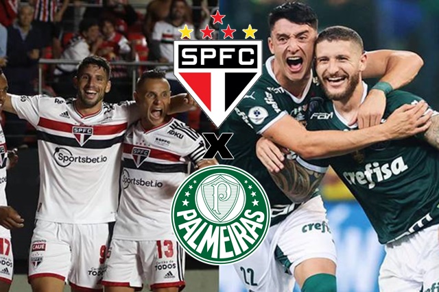 Onde assistir São Paulo x Palmeiras ao vivo e online pela Copa do Brasil