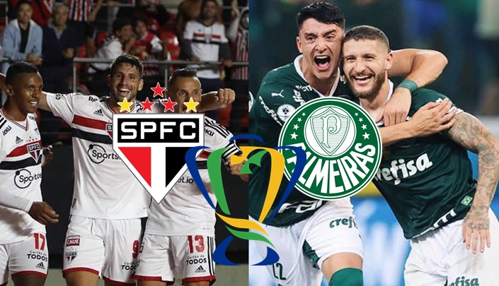 Palmeiras x São Paulo ao vivo: assista online e na Tv ao jogo pela Copa do Brasil