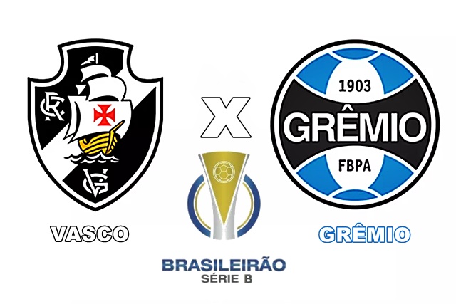 Onde vai passar Vasco x Grêmio ao vivo na Tv e online pela Série B do Campeonato Brasileiro